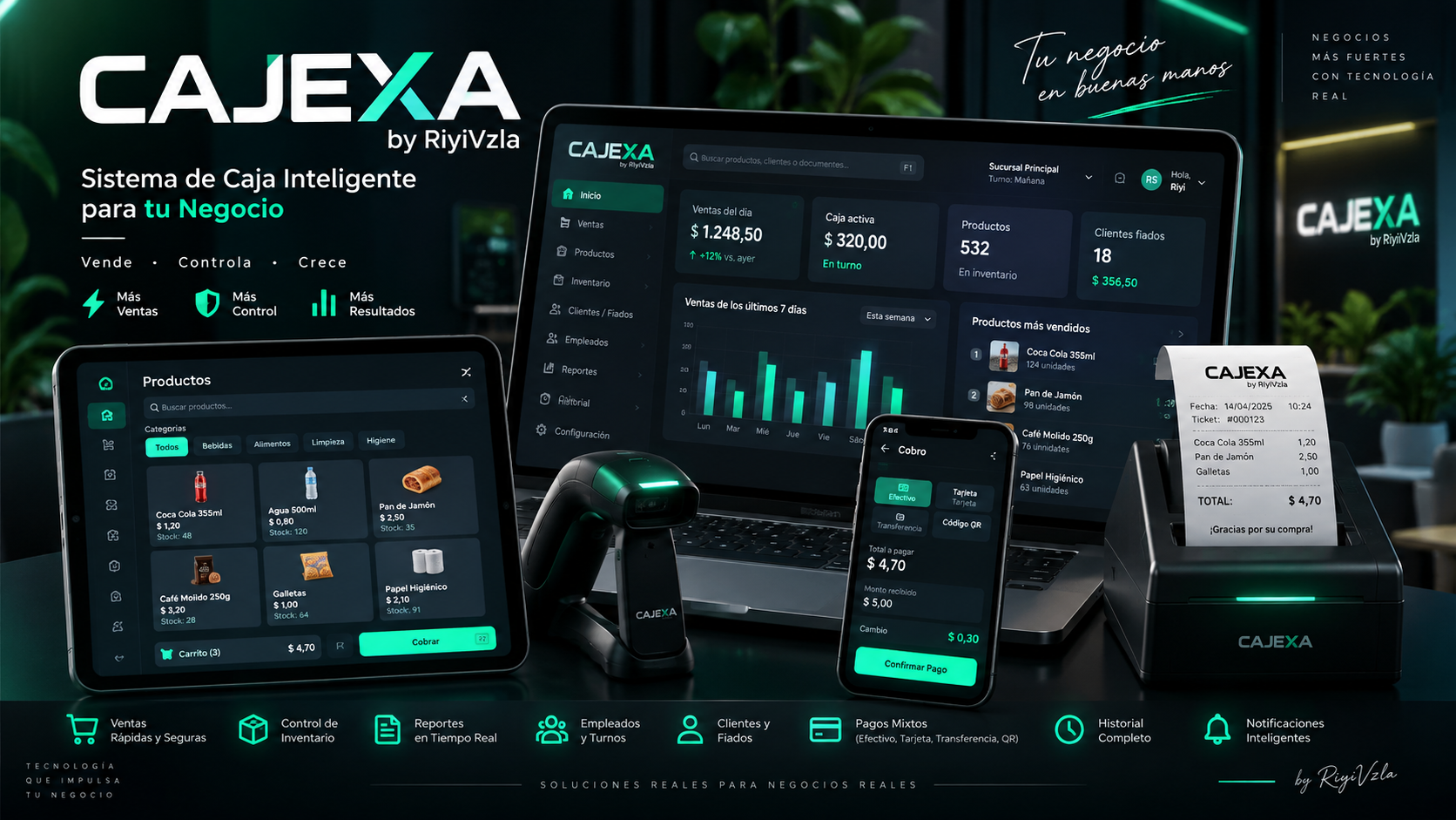 Ecosistema CAJEXA POS